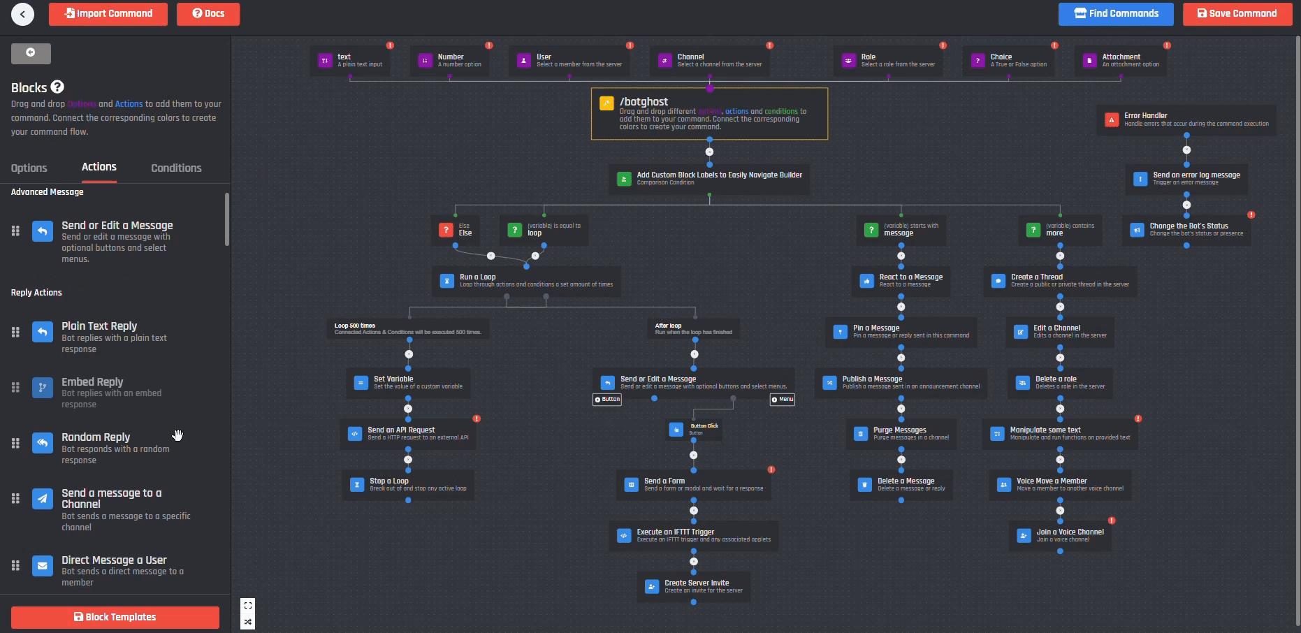 BotGhost Free Discord Bot Maker