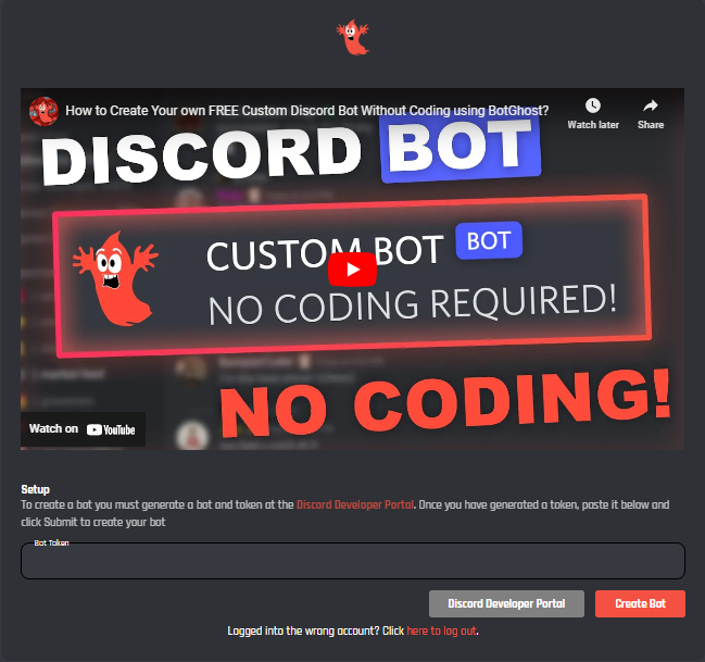 BotGhost Free Discord Bot Maker